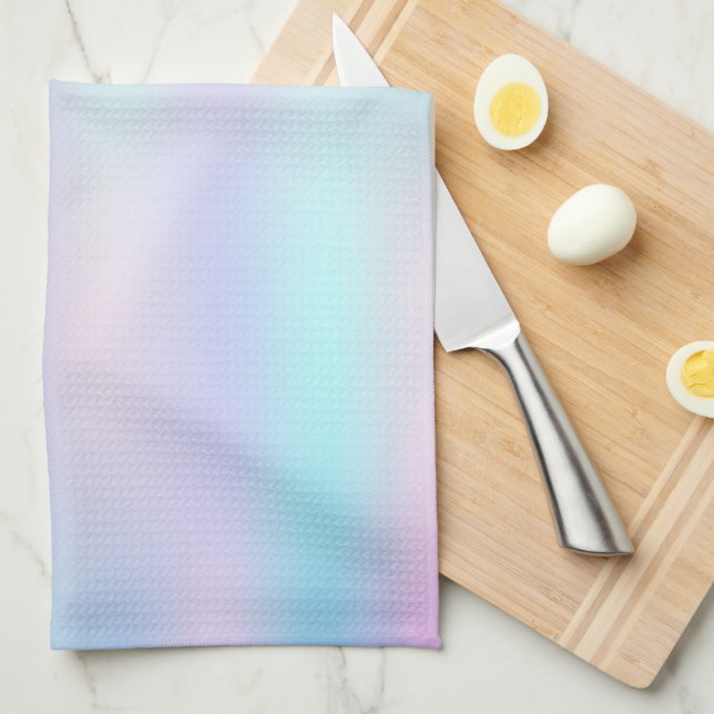 Paño De Cocina Colores Pastel Resumen Fondo Irlandés (Doblado Cuarto)