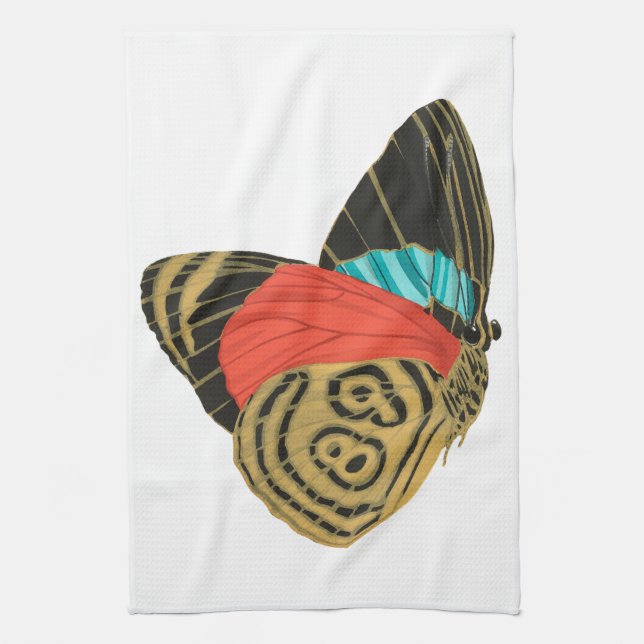 Paño De Cocina Colorful exotic butterfly  butterfly  (Vertical)