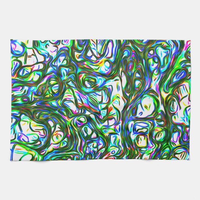 Paño De Cocina Colorido (Horizontal)