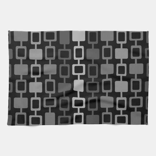 Paño De Cocina Columnas cuadradas modernas de medio siglo de colo (Horizontal)