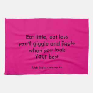 Paño De Cocina Comer poco