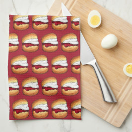 Paño De Cocina Comida británica de panadería de alta crema para t