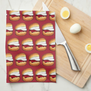 Paño De Cocina Comida británica de panadería de alta crema para t