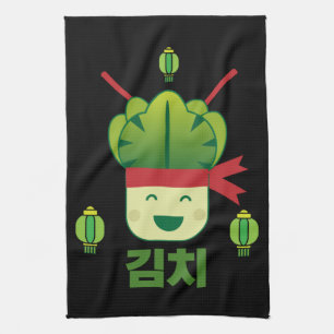 Paño De Cocina Comida kimchi asiática