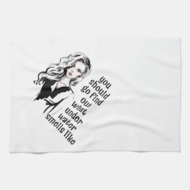 Paño De Cocina Cómo huele bajo el agua