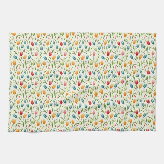Paño De Cocina Como las flores silvestres, crece dondequiera que  (Horizontal)