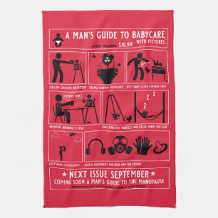 Paño De Cocina Cómo ser un guía de papá