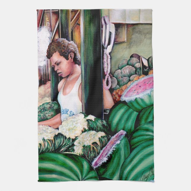 Paño De Cocina ¿Cómo te gustan esos melones? (Vertical)