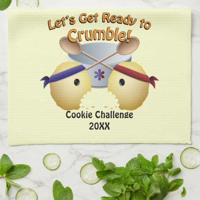 Paño De Cocina Competencia de cookie (Doblado)