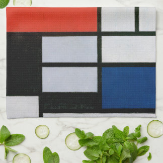 Paño De Cocina Composición abstracta vintage de Piet Mondrian