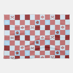 Paño De Cocina Comprobación de Navidades de adormidera