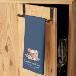 Paño De Cocina Con amor Crochet Yarn Basket Business