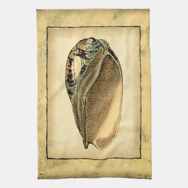 Paño De Cocina Concha Rustica Vintage (Vertical)