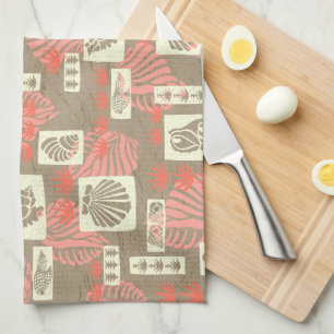 Paño De Cocina Conchas submarinas de Kua Bay Hawaiian