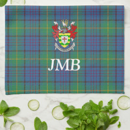 Paño De Cocina Condado irlandés de Donegal Tartan Personalizado