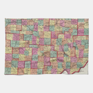 Paño De Cocina Condados de Ohio