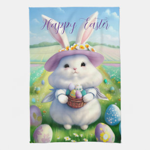 Paño De Cocina Conejo Cute Easter 01