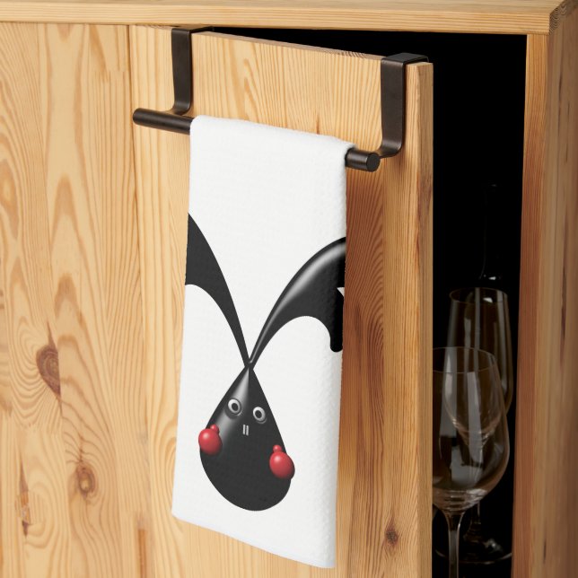 Paño De Cocina Conejo de bóxer de conejo duro (Pliegue de tercios)