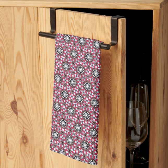 Paño De Cocina Conexiones tribales (Pliegue de tercios)