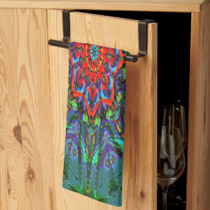 Paño De Cocina Confianza textil mandala