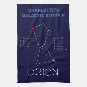 Paño De Cocina Constelación del hemisferio norte Orion