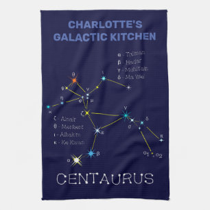 Paño De Cocina Constelación del hemisferio sur Centaurus Kitche