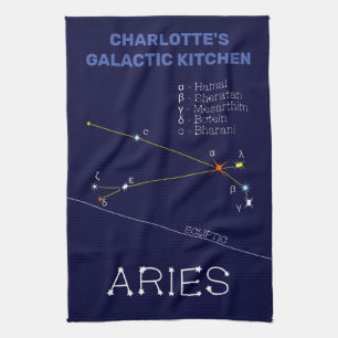 Paño De Cocina Constellation Aries Zodiac