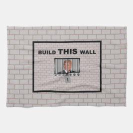 Paño De Cocina Construir ESTE muro / Anti Trump,
