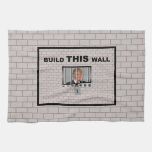 Paño De Cocina Construir ESTE muro / Anti Trump,