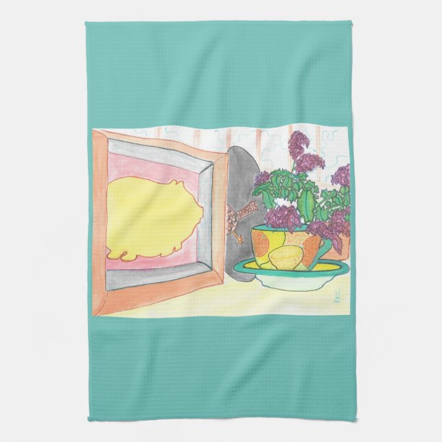 Paño De Cocina Cookie de cerdo (Vertical)