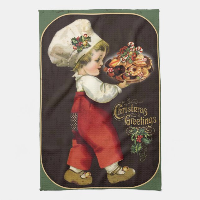 Paño De Cocina Cookies de navidades (Vertical)