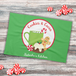 Paño De Cocina COOKIES Y COCOA navidades