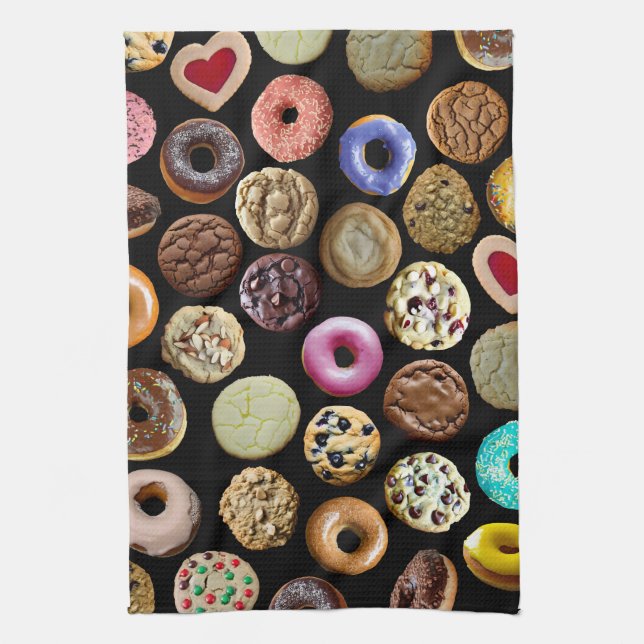 Paño De Cocina Cookies y Doughnut (Vertical)