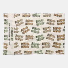 Paño De Cocina Cooks It Good Personalized 