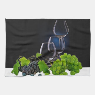 Paño De Cocina Copas de vino.