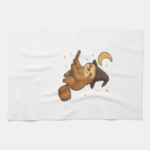 Paño De Cocina Copia de erizo bibliotecario fantasma � Cute Hallo
