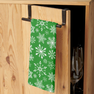Paño De Cocina Copos de nieve