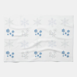 Paño De Cocina Copos de nieve