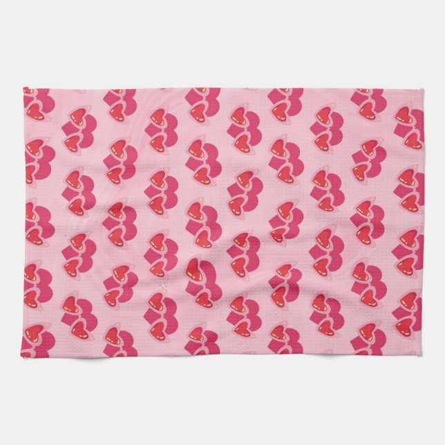 Paño De Cocina Corazón (Horizontal)