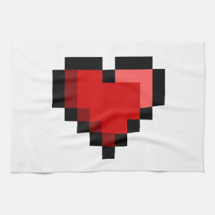 Paño De Cocina Corazón de amor