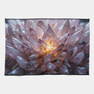Paño De Cocina Corazón de cristal radiante