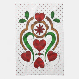 Paño De Cocina Corazón holandés