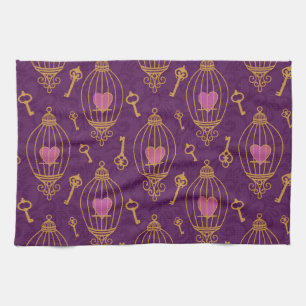 Paño De Cocina Corazón-llave-modelo