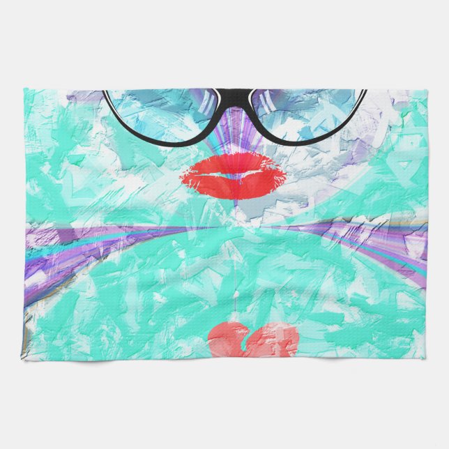 Paño De Cocina Corazón perfecto (Horizontal)