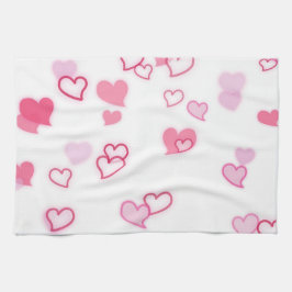 Paño De Cocina Corazones