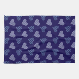 Paño De Cocina Corazones en caída en primavera