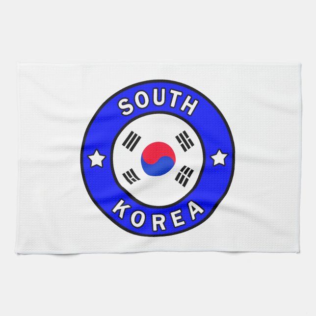 Paño De Cocina Corea del Sur (Horizontal)
