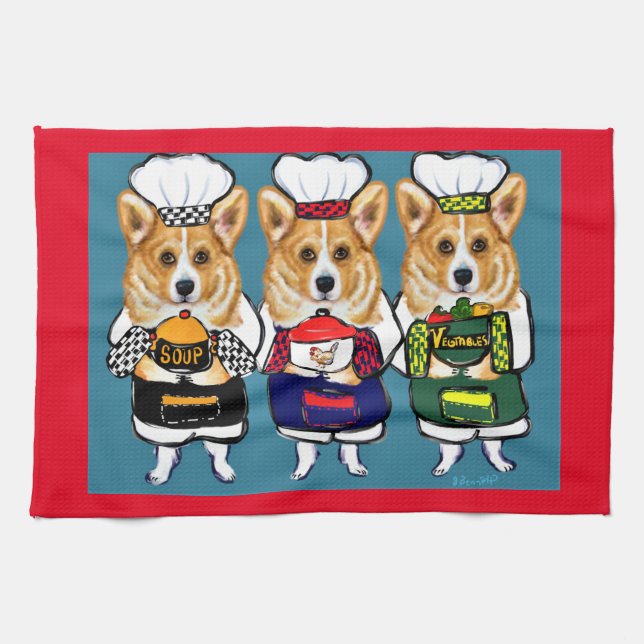 PAÑO DE COCINA CORGI (Horizontal)