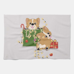 Paño De Cocina Corgis
