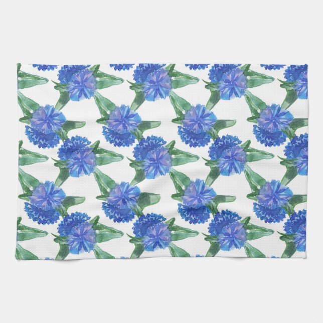 Paño De Cocina cornflores acuáticas (Horizontal)